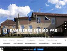 Tablet Screenshot of dampierre-sur-moivre.fr